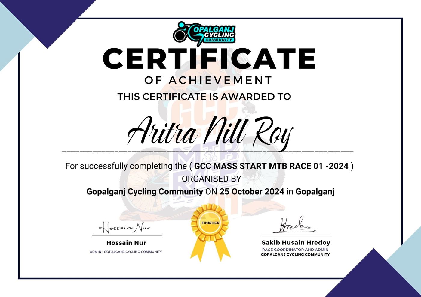 GCC Mass Start MTB Race 01 — 2024